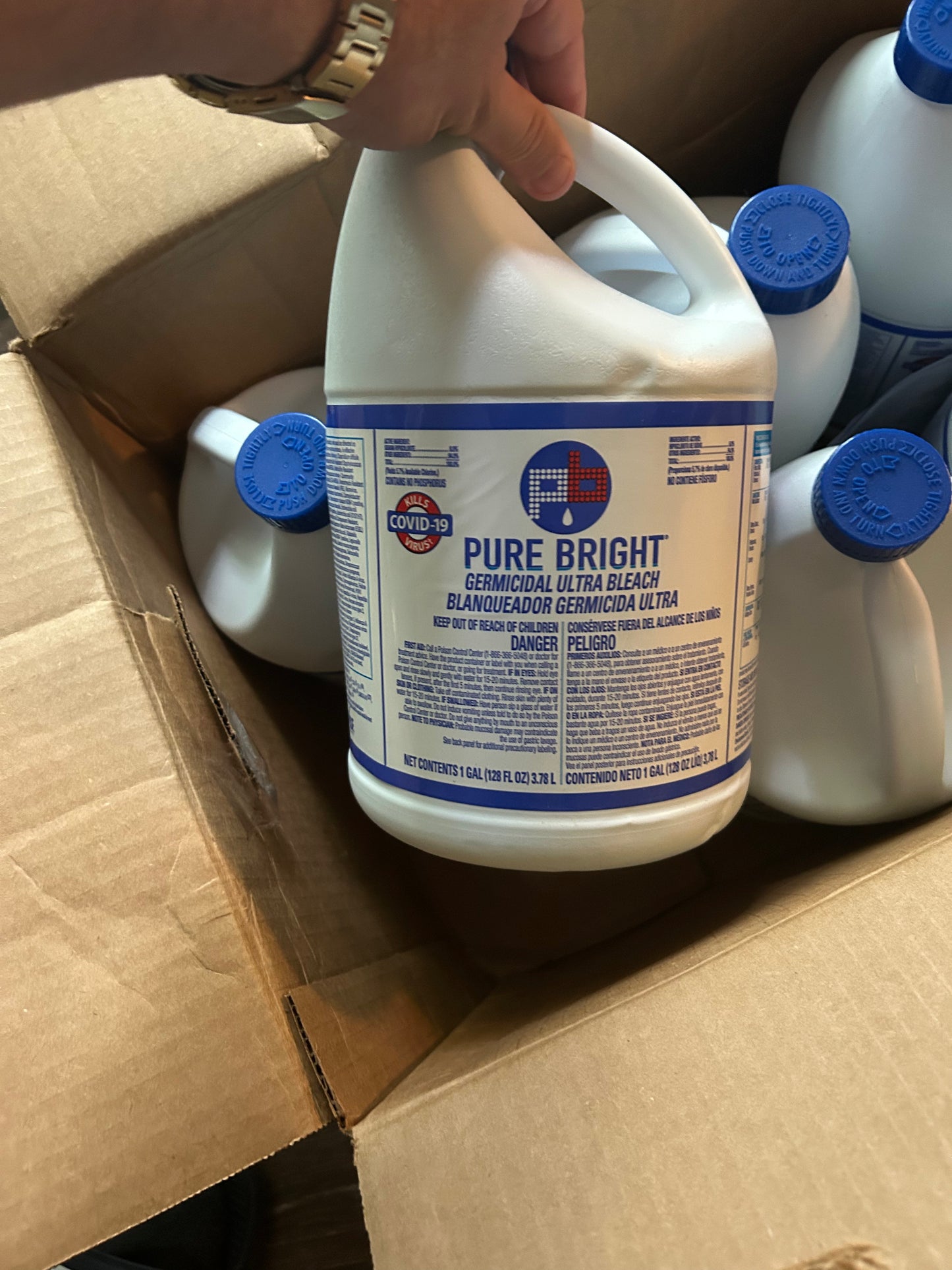 1 Gallon Pure Bright Germicidal Ultra Bleach