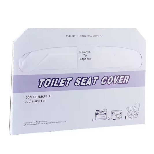 Cover Seat Toilet Flushable 10-Pack/200 Sheets (2000Sheets Total)  Free delivery