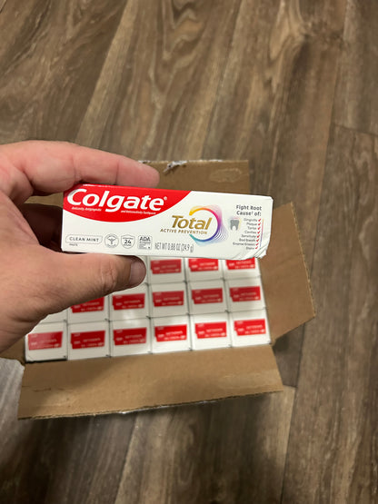 Colgate Total 0.88 oz. Deep Clean Toothpaste - 24 Count