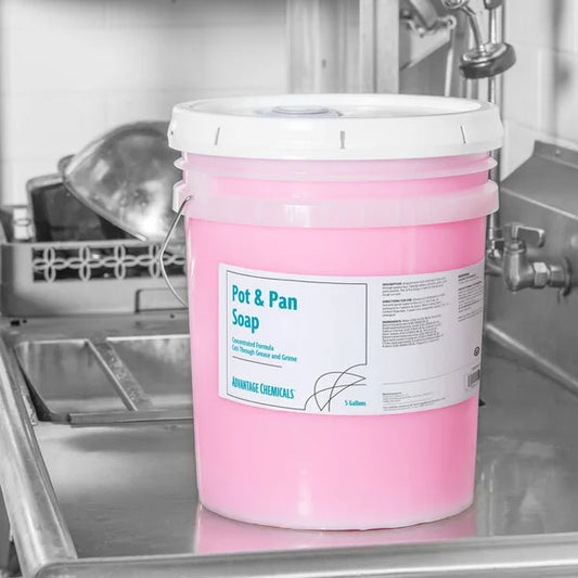 Advantage Chemicals 5 Gallon / 640 oz. Concentrated Pot & Pan Soap