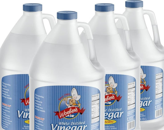 (4 Gallons) - Woeber's Natural Distilled White Vinegar