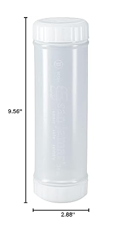 6-Count , FIFO Squeeze bottle 20 oz. Sauce Bottle with Large Valve- 6 bottle
