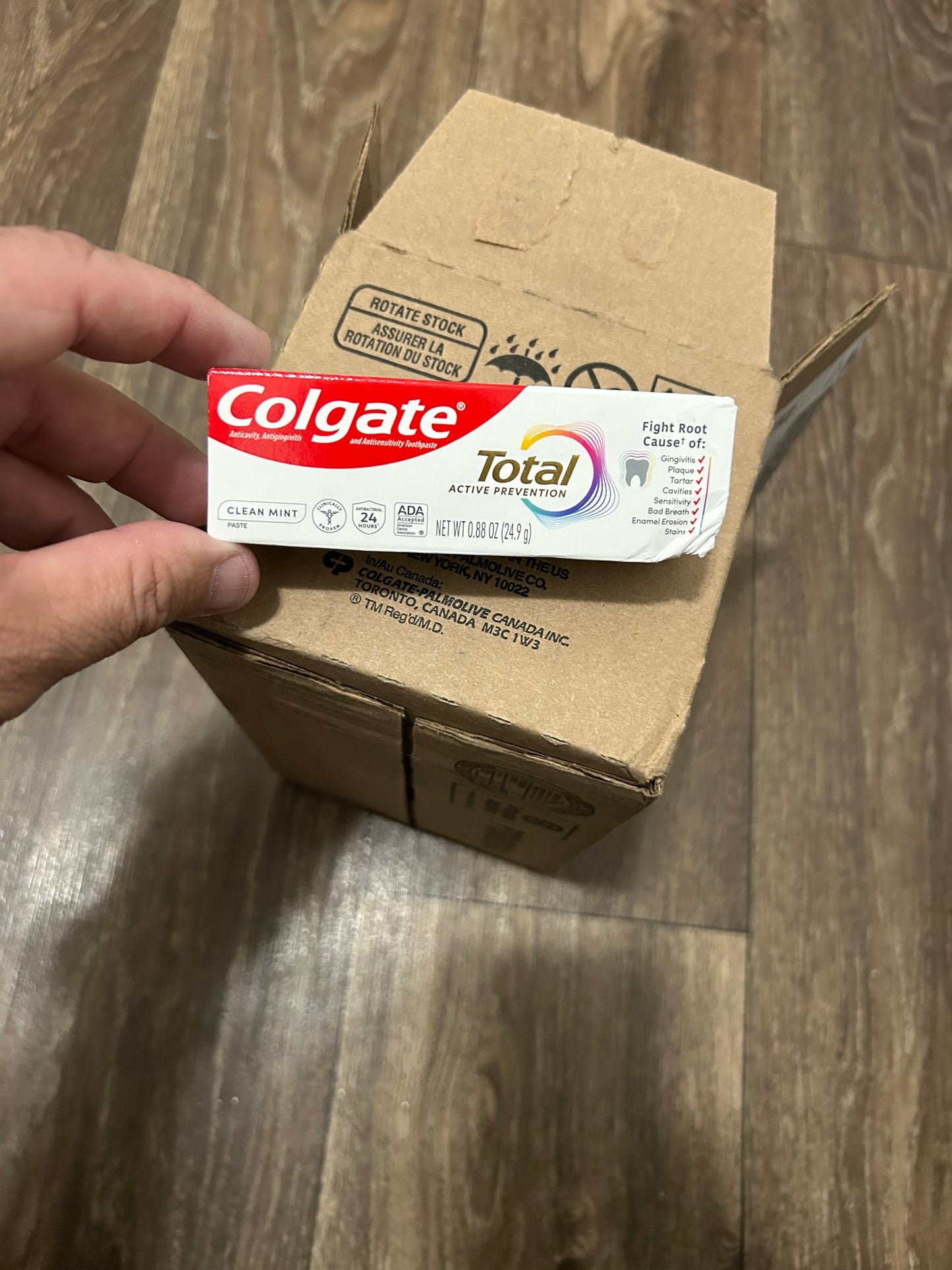 Colgate Total 0.88 oz. Deep Clean Toothpaste - 24 Count