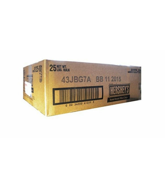 Hershey's Semi Sweet Mini 25 Lb Bulk Wholesale
