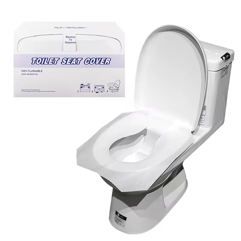 Cover Seat Toilet Flushable 4-Pack/200 Sheets (800 Sheets Total)  Free delivery