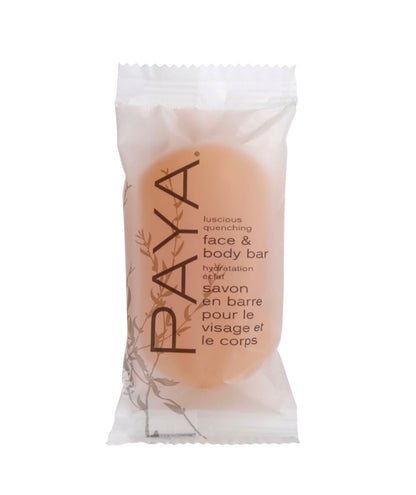 PAYA Organics Translucent Face & Body Soap 1.5oz - Set of 6