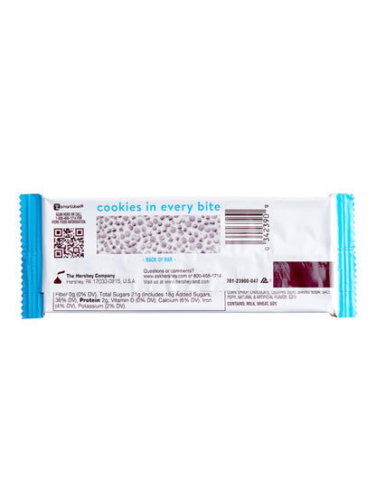 HERSHEY’S Cookies ‘n’ Creme Chocolate Bar 1.55 oz. - 36/Box