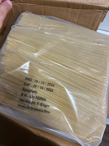 20 Lb Spaghetti Pasta Bulk Wholesale
