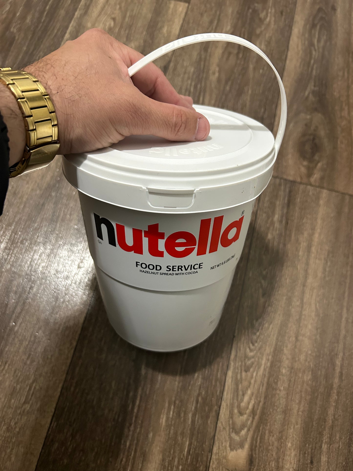 NUTELLA Halzenut Spread Tub Bulk  6.6 LB