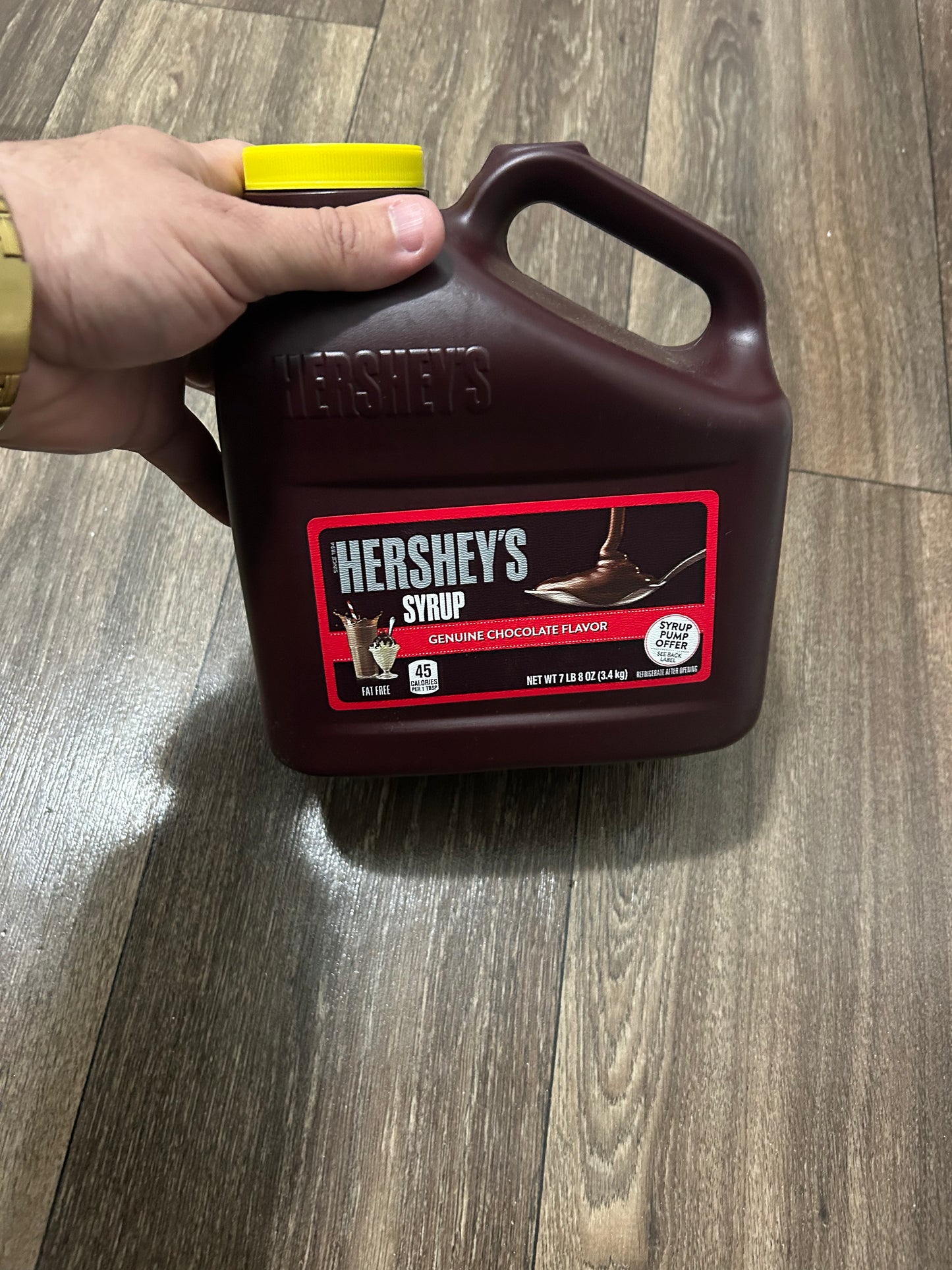 HERSHEY'S  Chocolate Syrup  Jug 7.5 Lb Bulk Wholesale