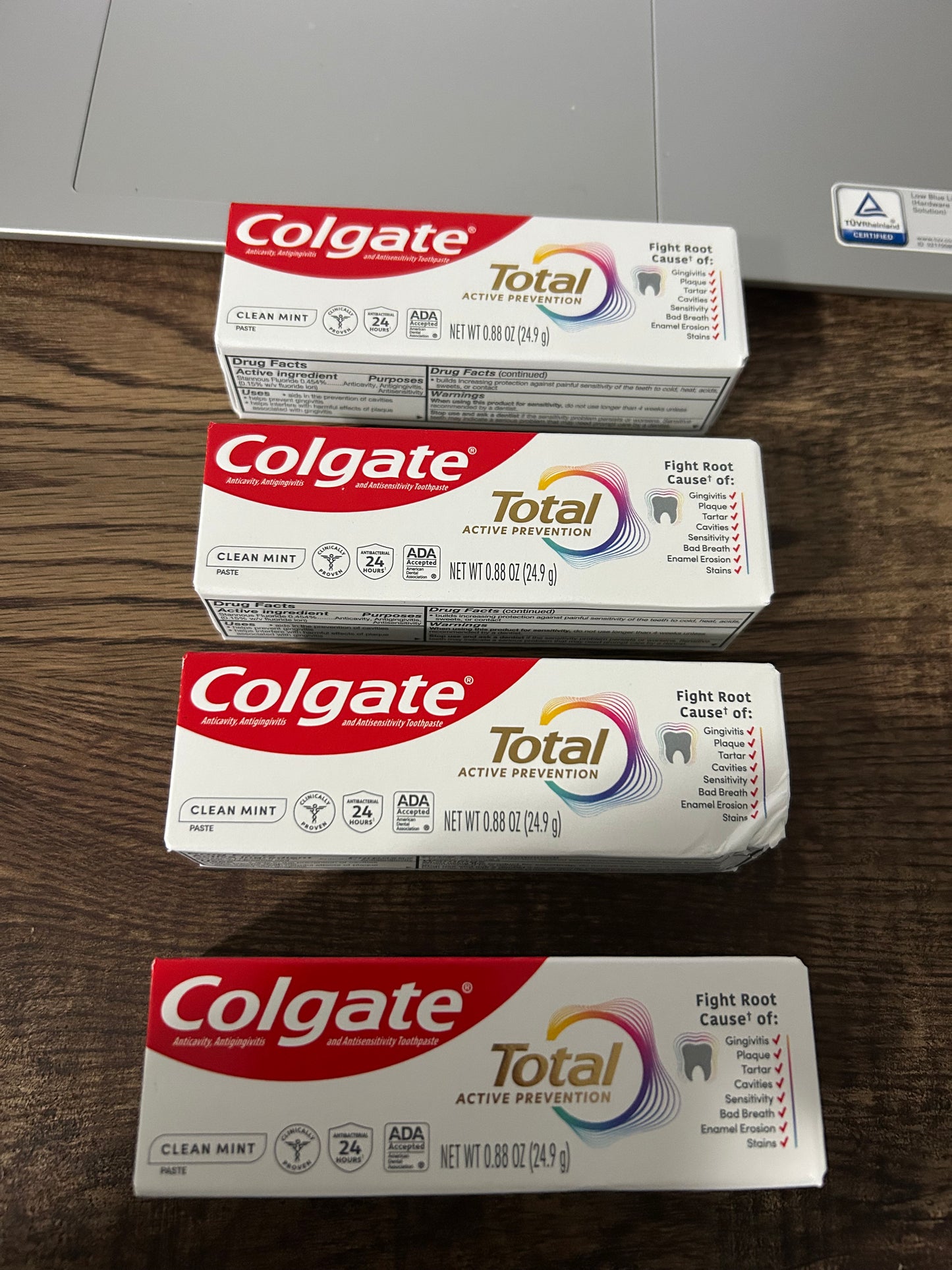 Colgate Total 0.88 oz. Deep Clean Toothpaste - 4 Count