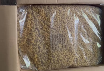 20 Lb Elbow Macaroni Pasta Bulk Wholesale